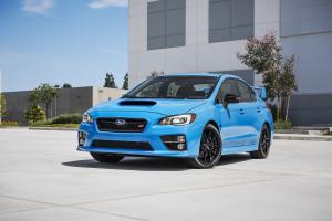 Subaru WRX STI Series.HyperBlue 2016 года